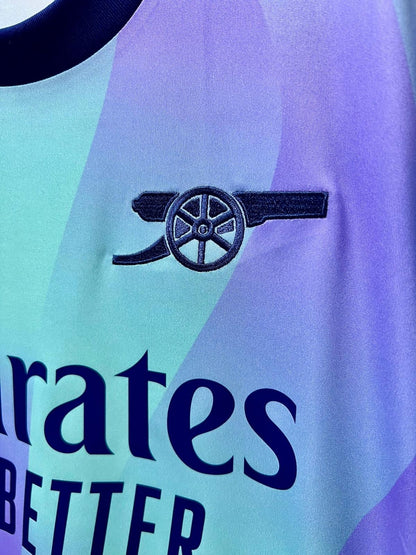 ARSENAL 阿仙奴 2024/25 第二作客球迷版男裝短袖球衣