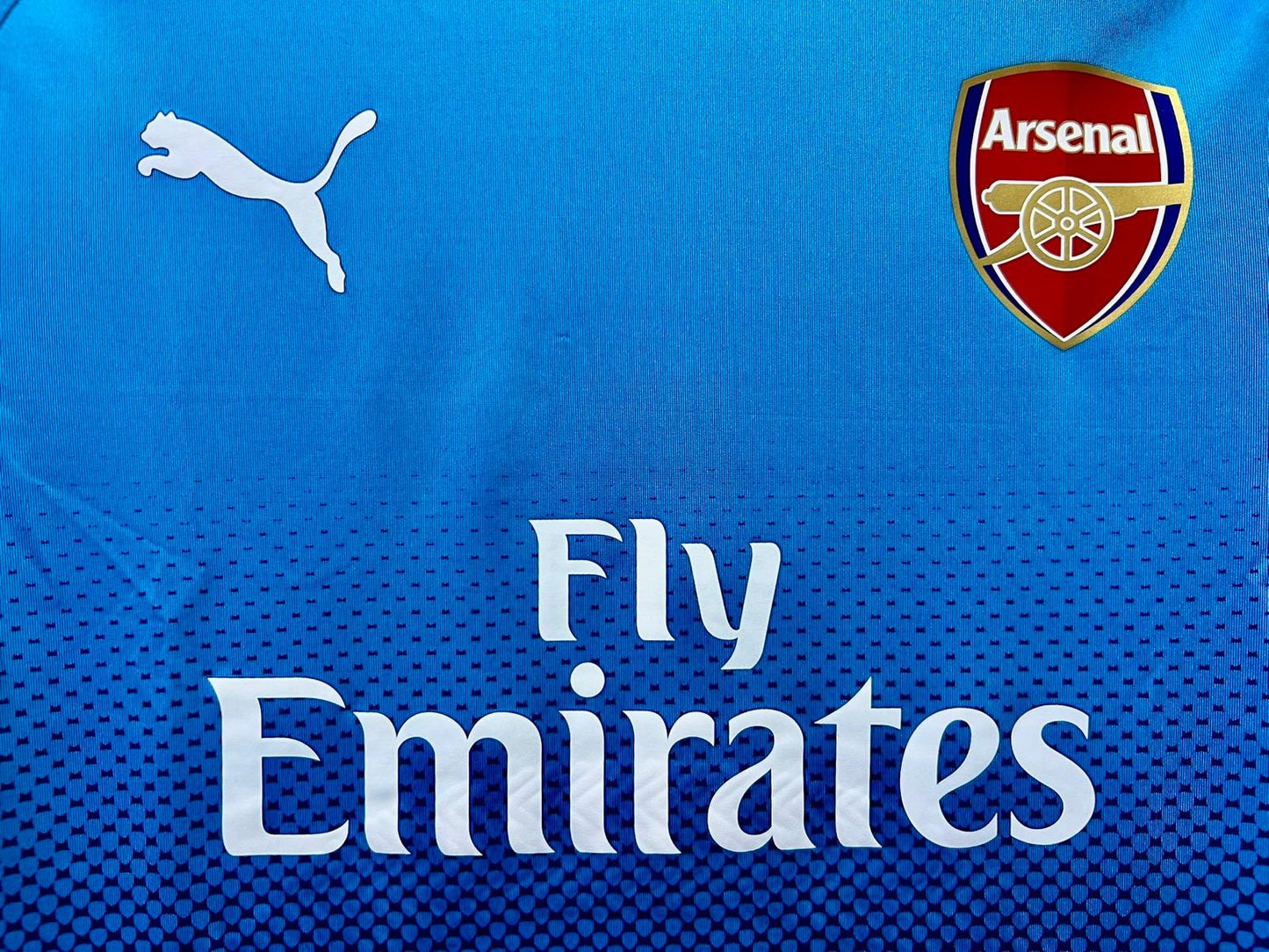 ARSENAL 阿仙奴 2017/18 作客更衣室球員版男裝短袖球衣 (英超版/歐洲賽版)