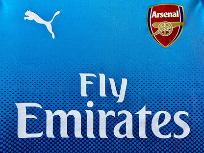 ARSENAL 阿仙奴 2017/18 作客更衣室球員版男裝短袖球衣 (英超版/歐洲賽版)