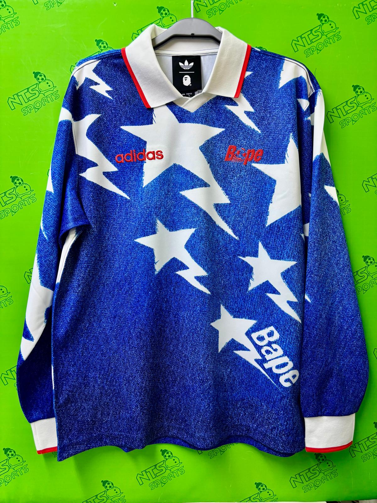 ADIDAS X A BATHING APE USA STAR JERSEY 
