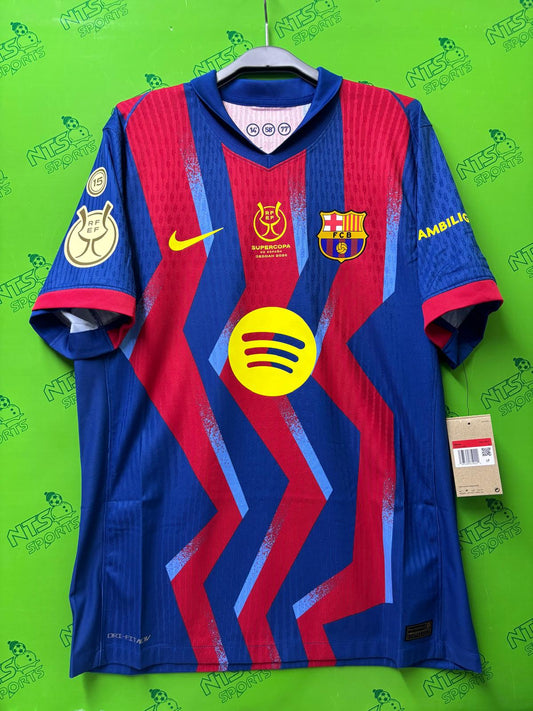 BARCELONA 巴塞隆拿 2025/26 第四作客球員版球衣