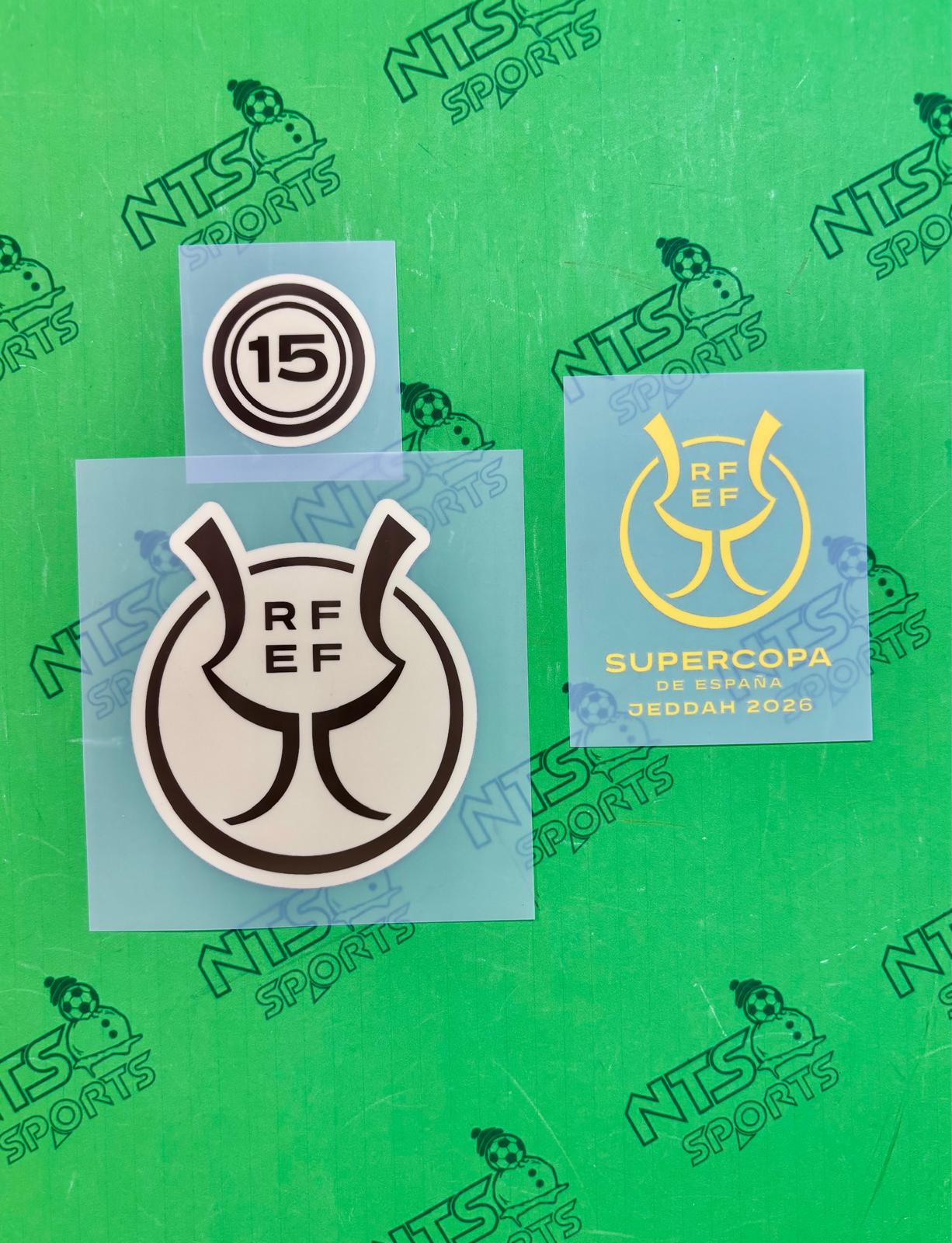 2024-2026 LALIGA Patch + 2024/25 LALIGA Champion Patch【For 2025/26 BARCELONA】