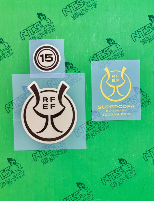 2024-2026 LALIGA Patch + 2024/25 LALIGA Champion Patch【For 2025/26 BARCELONA】