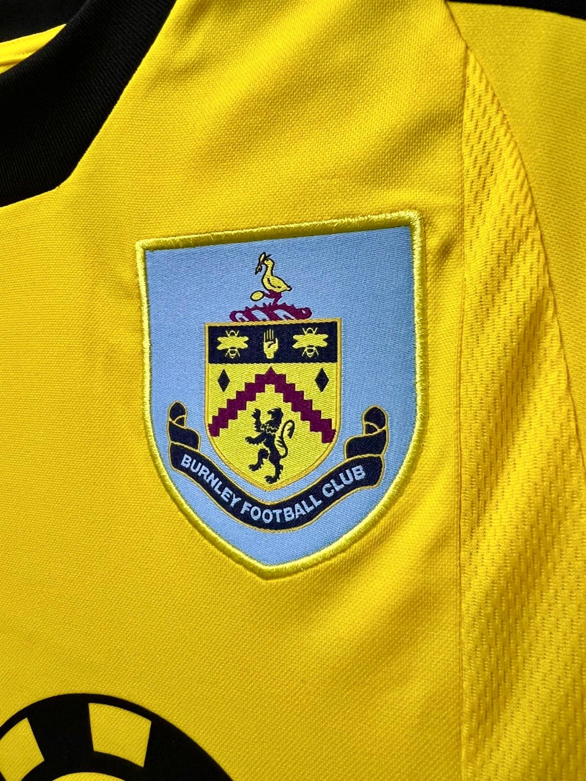 BURNLEY 2018-2019 Goalkeeper Home Short Sleeve Jersey with 20 HART Printing