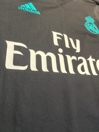 REAL MADRID 皇家馬德里 2014-2018 適用原裝 "FLY EMIRATES"  心口廣告