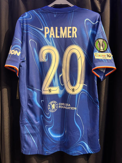 CHELSEA 2024/25 UEFA Conference League Final Authentic Home Jersey with Printings & Patch