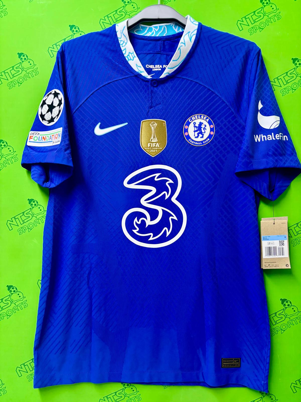 CHELSEA 車路士 2022-2023 主場球員版連歐聯字章連世冠金章