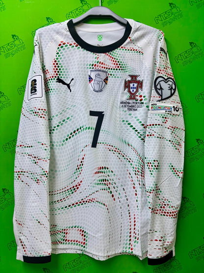 PORTUGAL 葡萄牙 2025 作客長袖球員版連 7 RONALDO 連世界盃外圍賽章