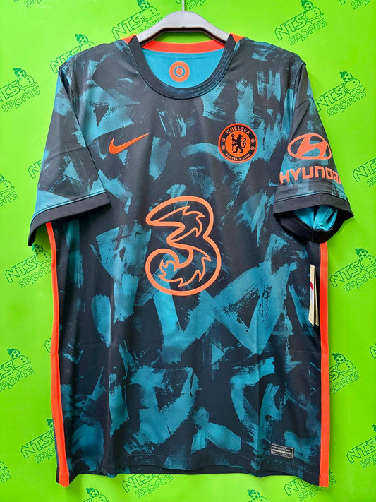 CHELSEA 車路士 2021-2022 第二作客球迷版球衣連盃賽字連SPONSOR
