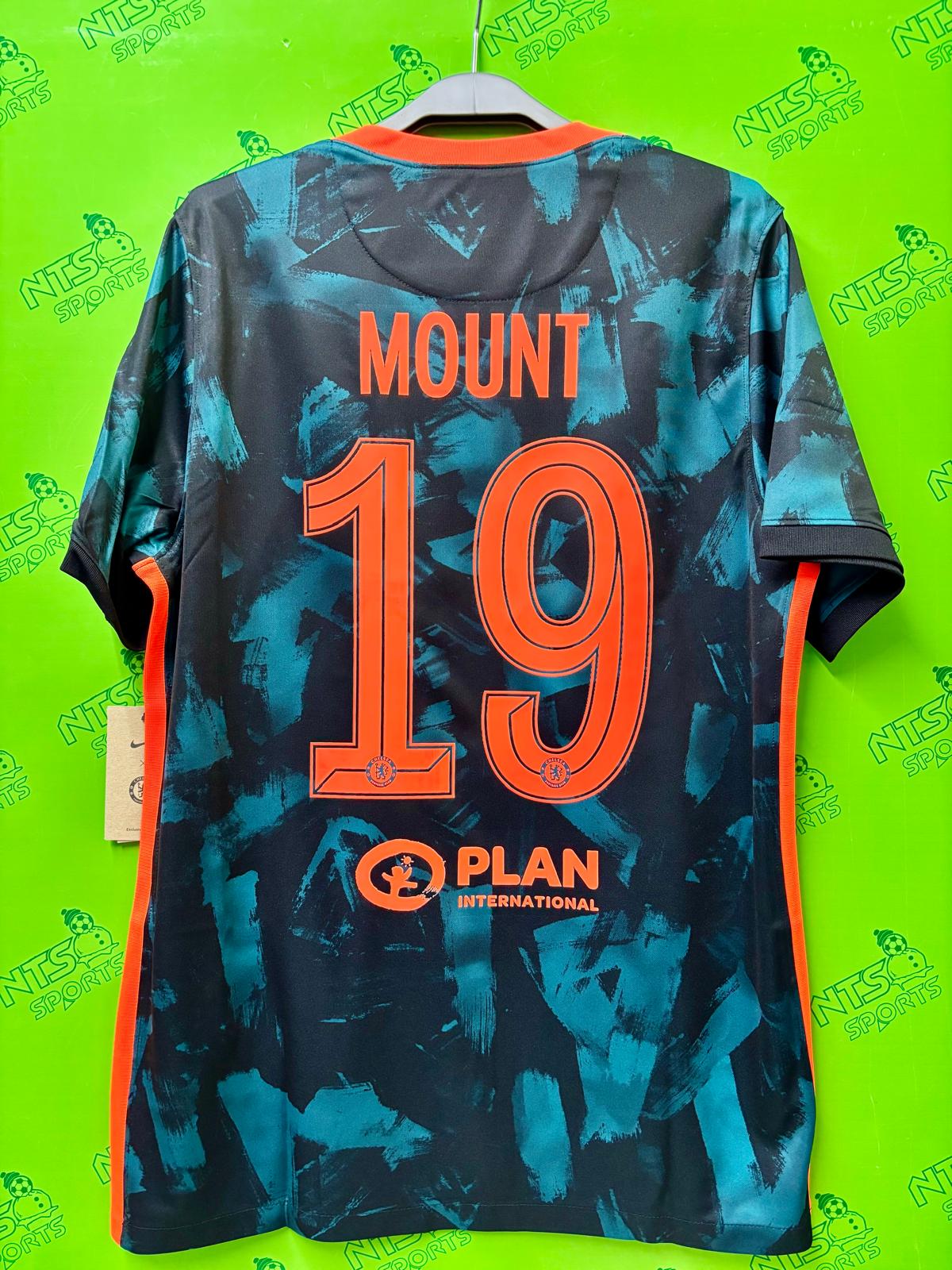 CHELSEA 2021-2022 Third Short Sleeve Jersey with Cup Printings & Sponsor