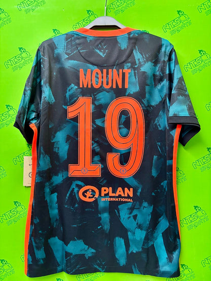 CHELSEA 2021-2022 Third Short Sleeve Jersey with Cup Printings & Sponsor