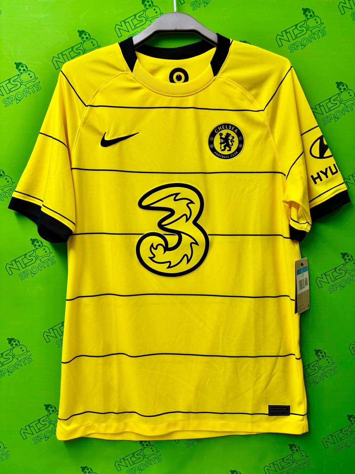 CHELSEA 2021/22 Away Short Sleeve with Cup Printings