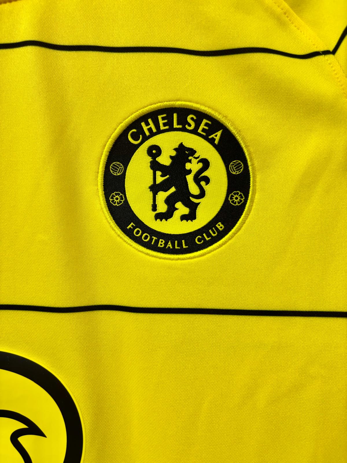CHELSEA 2021/22 Away Short Sleeve with Cup Printings