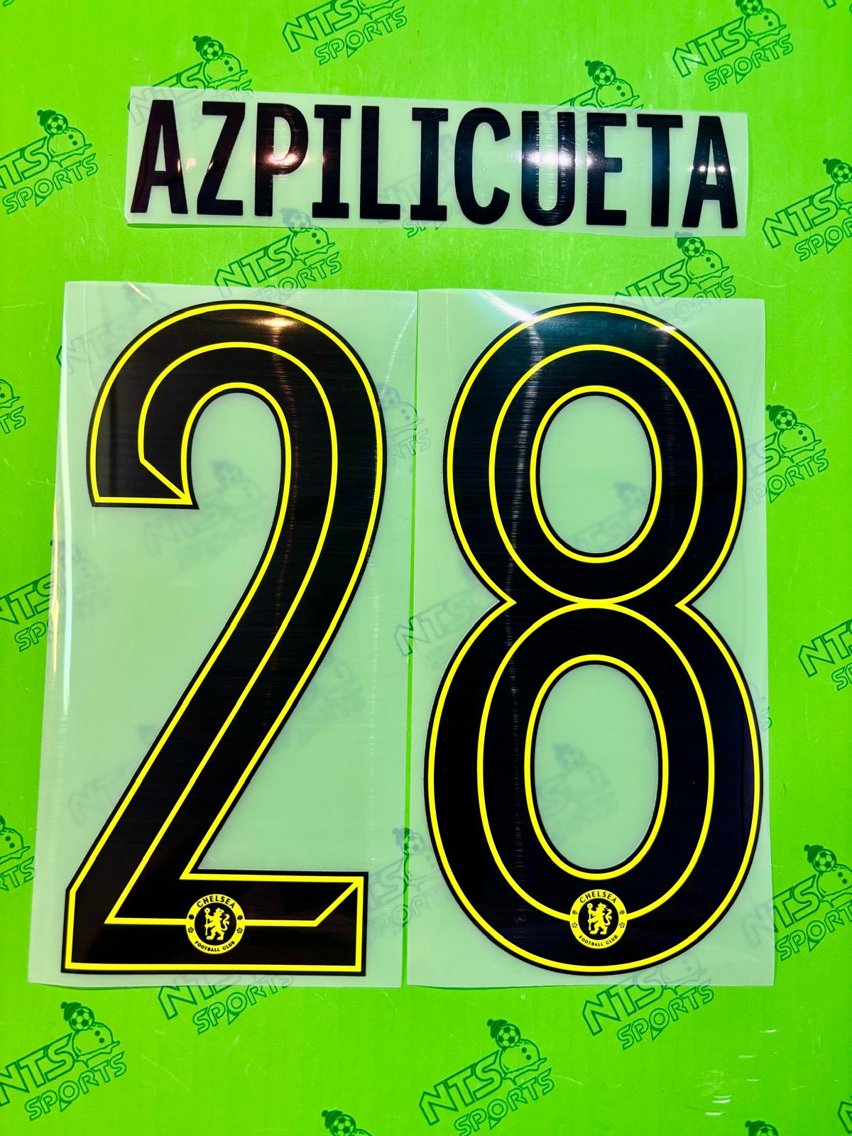 CHELSEA 2021/22 Away Short Sleeve with Cup Printings