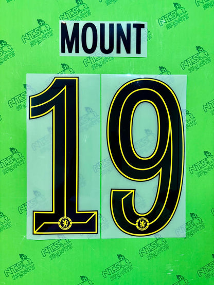 CHELSEA 2021/22 Away Short Sleeve with Cup Printings