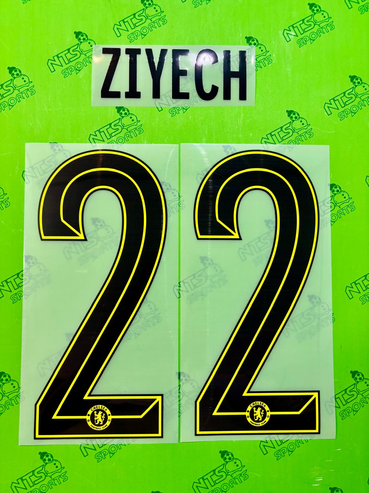 CHELSEA 2021/22 Away Short Sleeve with Cup Printings