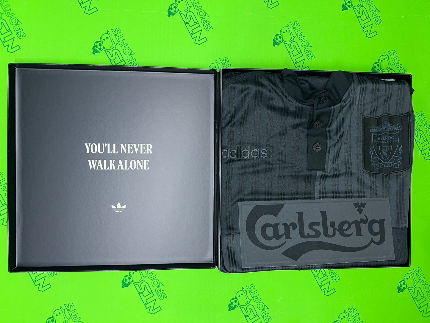 【復刻系列】 LIVERPOOL 利物浦 1995/1996 作客復刻版球衣全黑禮盒裝