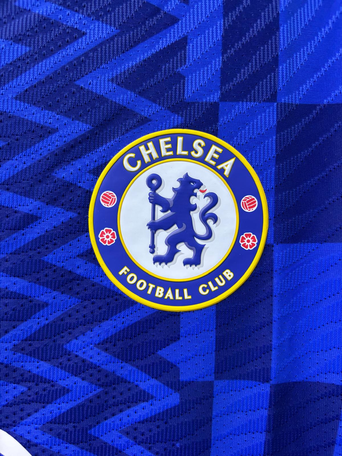 CHELSEA 2021-2022 Home Authentic Short Sleeve Jersey