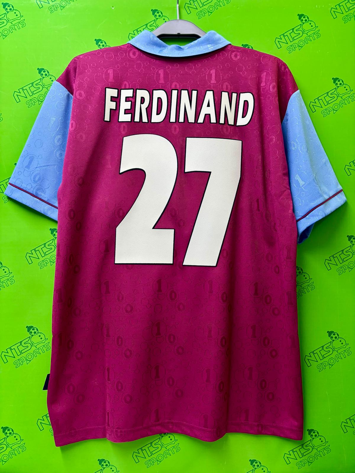 【RETRO】WEST HAM 1995/1997 Home Reissue Jersey