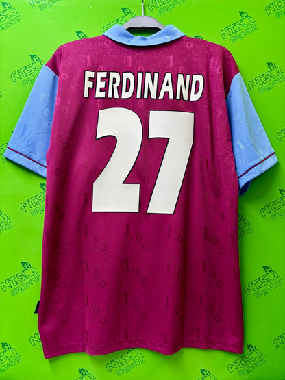 【RETRO】WEST HAM 1995/1997 Home Reissue Jersey