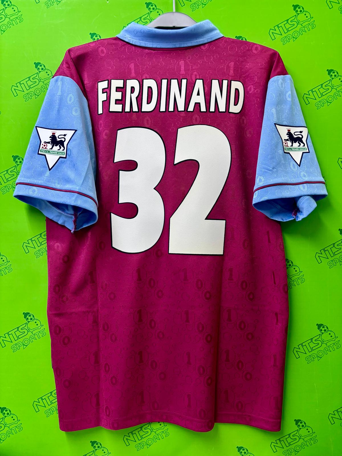【RETRO】WEST HAM 1995/1997 Home Reissue Jersey