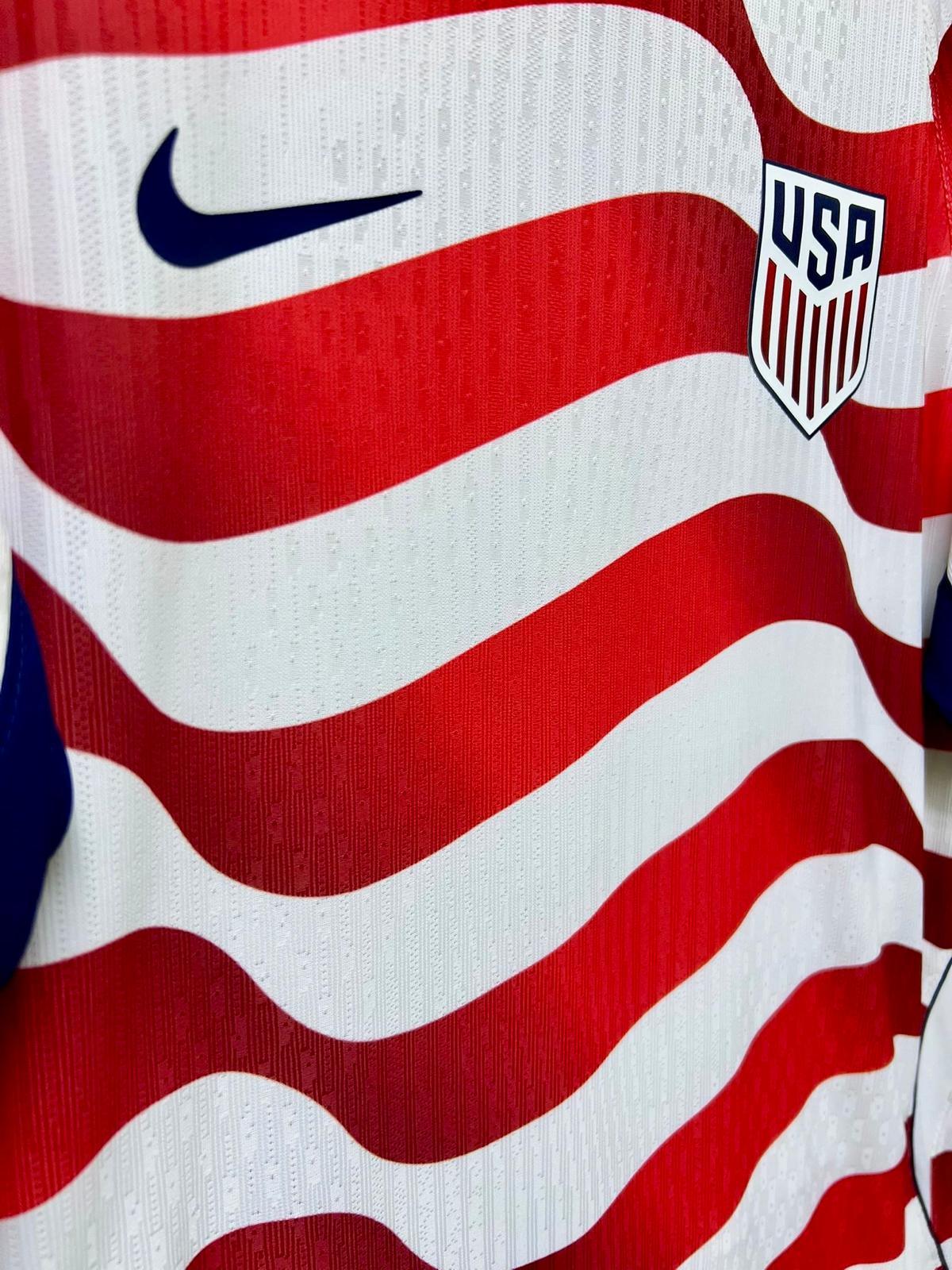 USA 美國 2026 主場球員版男裝短袖球衣