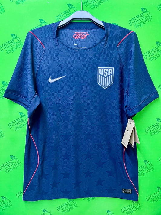 USA 美國 2026 作客球員版男裝短袖球衣