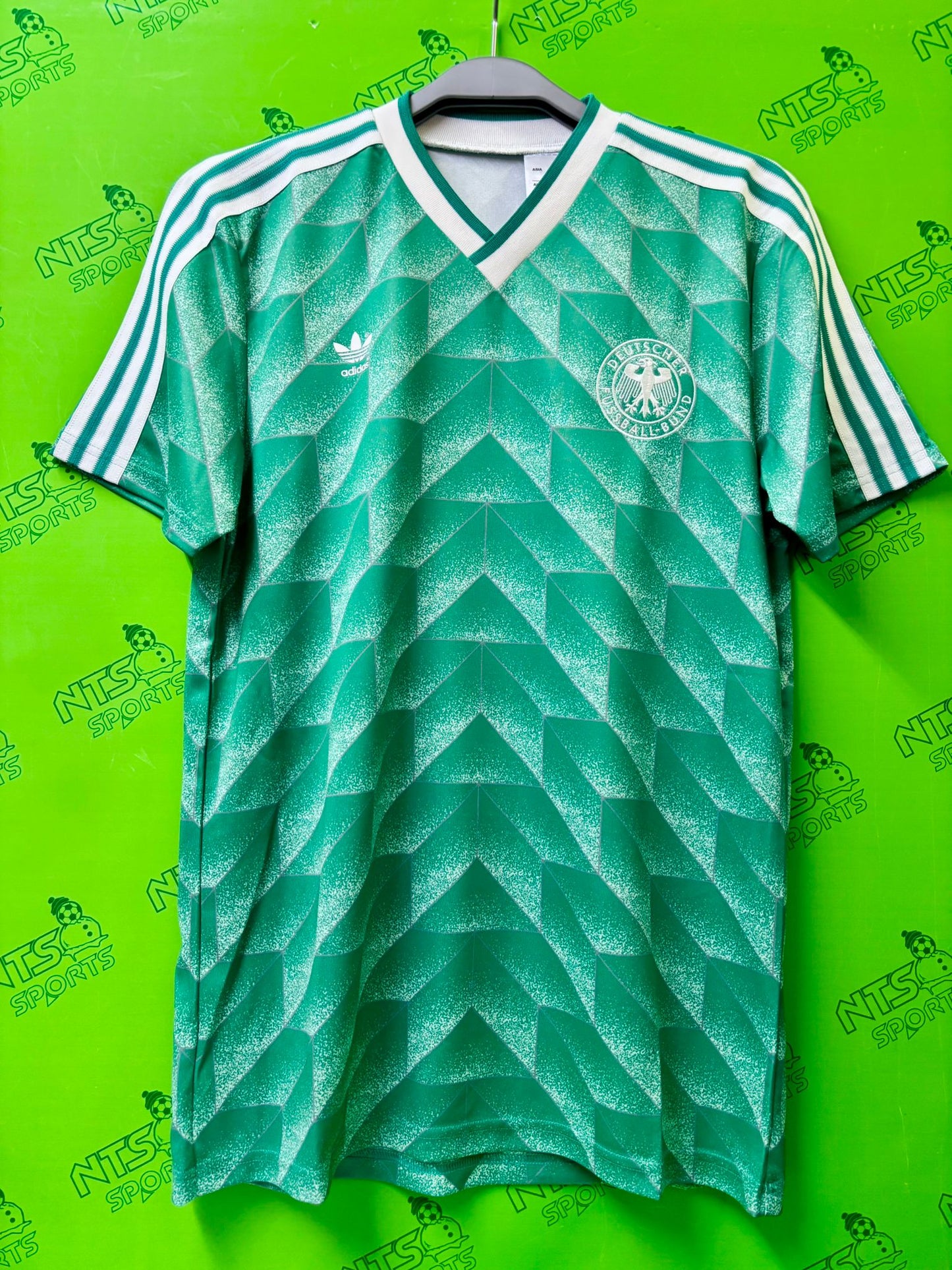 【RETRO】WEST GERMANY 1990 AWAY Reissue Short Sleeve Jersey 