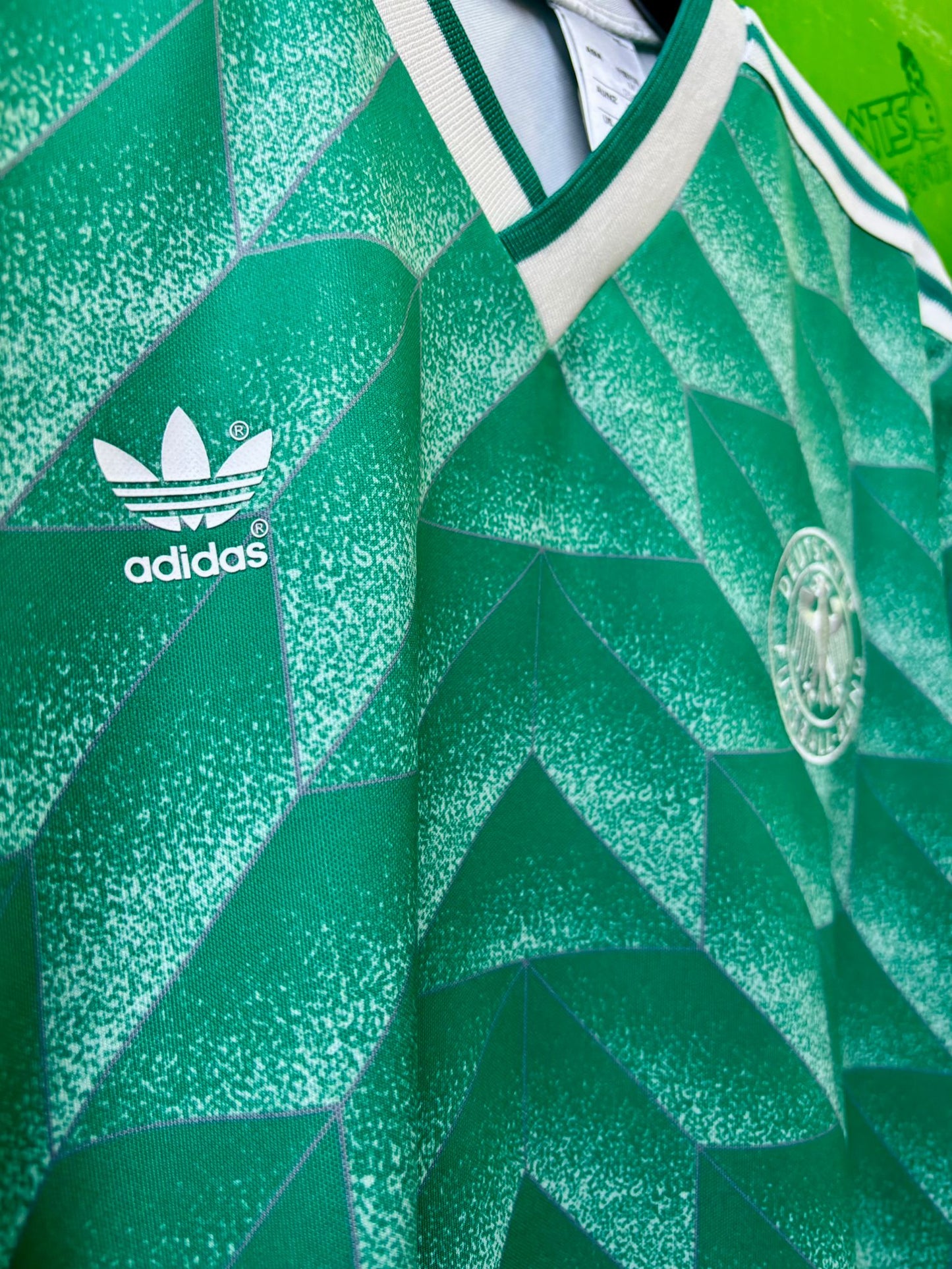 【RETRO】WEST GERMANY 1990 AWAY Reissue Short Sleeve Jersey 