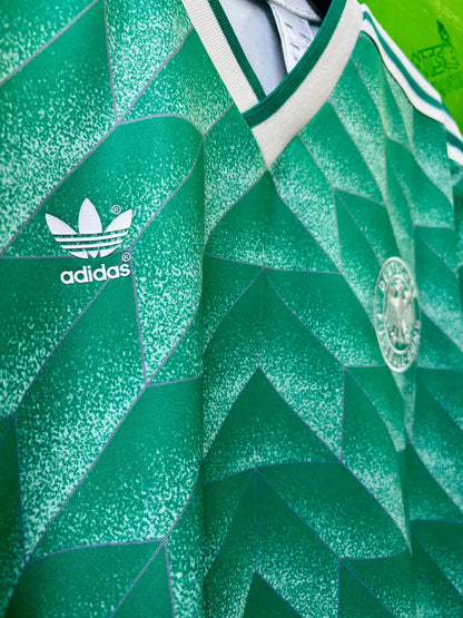 【RETRO】WEST GERMANY 1990 AWAY Reissue Short Sleeve Jersey 