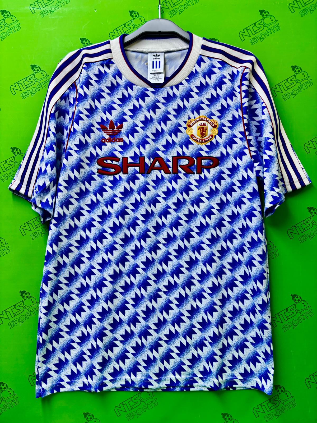 【復刻系列】Manchester united 曼聯 1990/91 作客復刻短袖球衣
