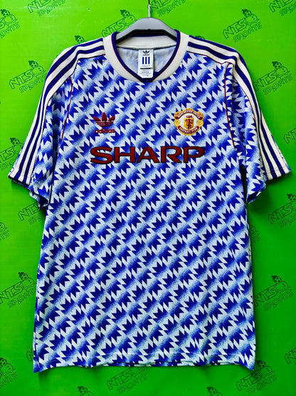 【復刻系列】Manchester united 曼聯 1990/91 作客復刻短袖球衣