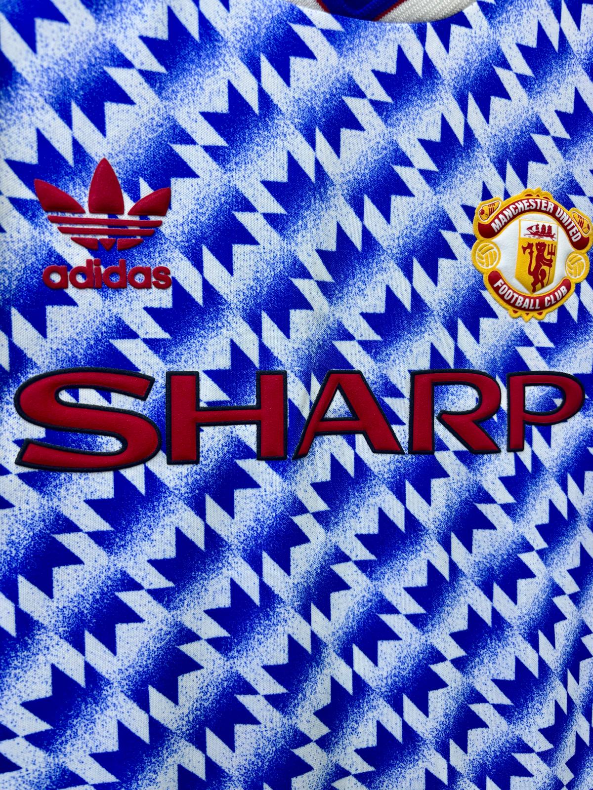 【復刻系列】Manchester united 曼聯 1990/91 作客復刻短袖球衣