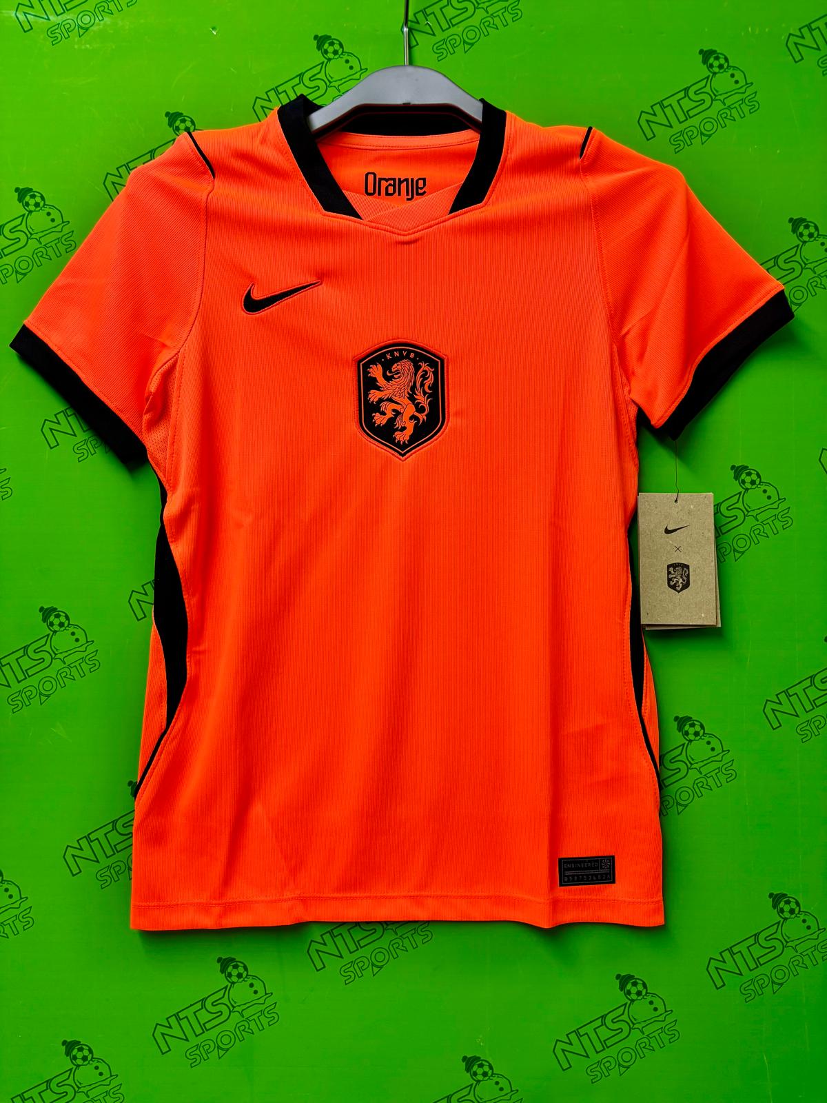 NETHERLANDS 荷蘭 2026 主場童裝球迷版短袖球衣