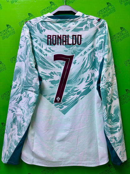 PORTUGAL 葡萄牙 2026 作客長袖更衣室版連 7 RONALDO 印字