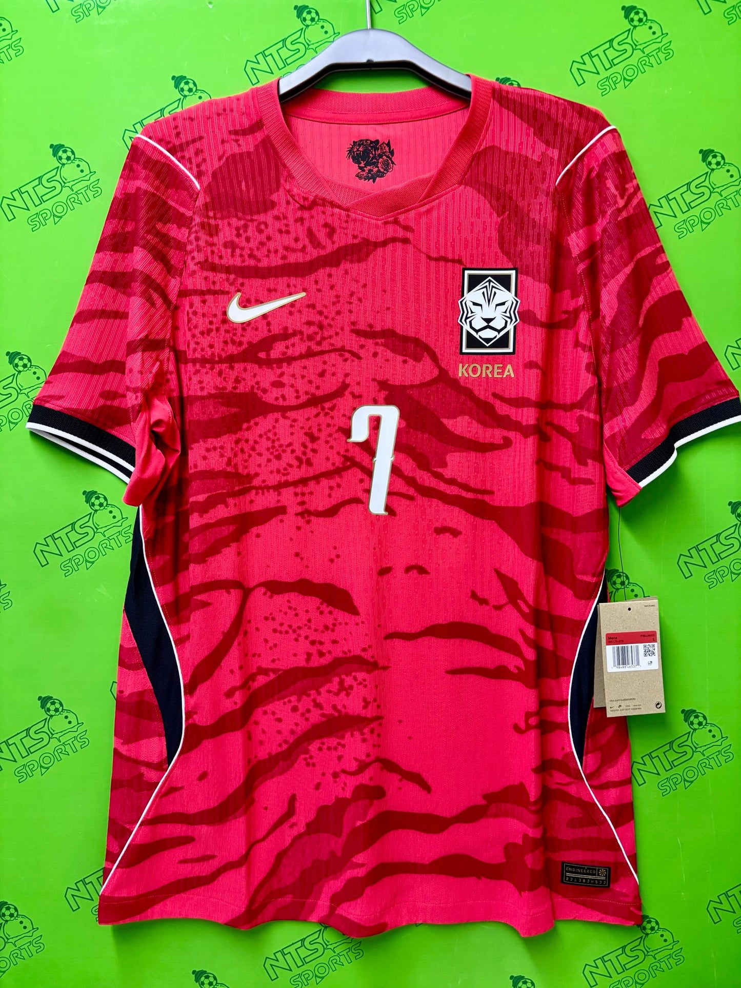 KOREA 2026 南韓主場球員版男裝短袖球衣連印字