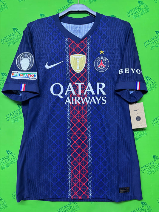 PARIS SAINT-GERMAIN 巴黎聖日耳門 2025/26 主場球員版男裝短袖球衣