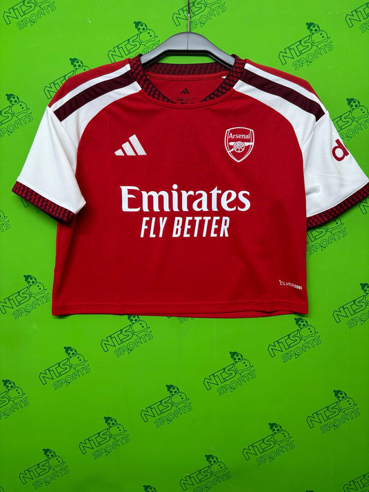 ARSENAL 阿仙奴 2026/27 主場女裝短身短袖球衣連印字連章
