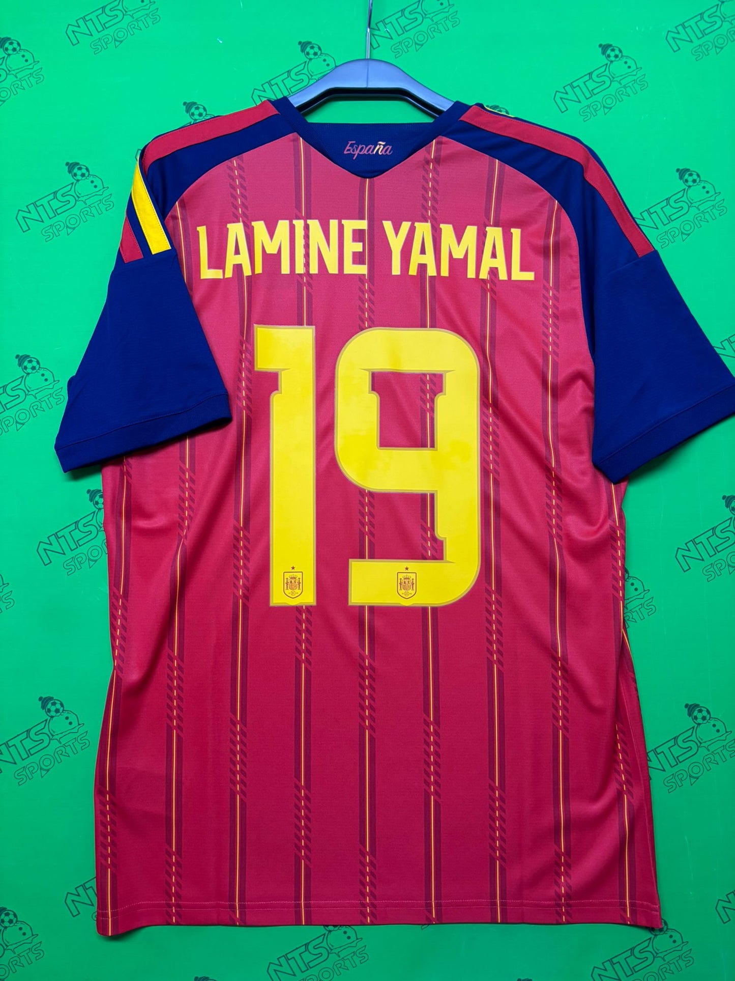 SPAIN 2026 Home Short Sleeve Jersey With Printing 