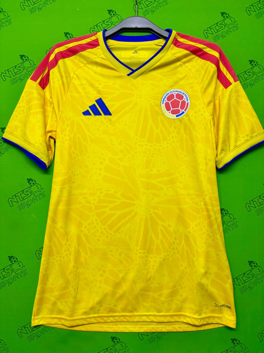 COLOMBIA 2026 Home Short Sleeve Jersey With Printing 