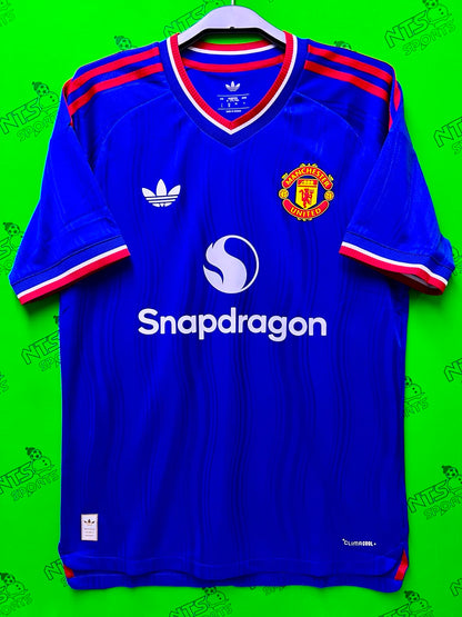 MANCHESTER UNITED 曼聯 2026/27 作客球員版男裝短袖球衣連印字連章