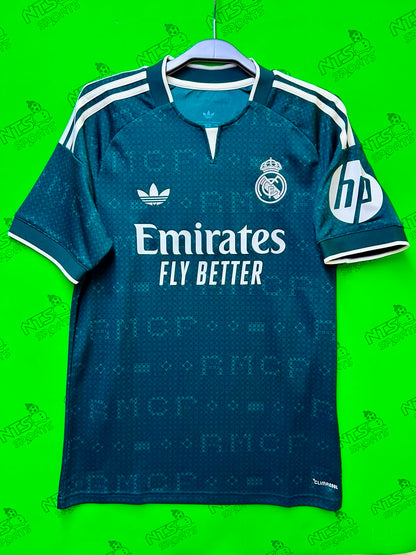 REAL MADRID 2026/27 Away Short Sleeve Jersey With Printing and patch 