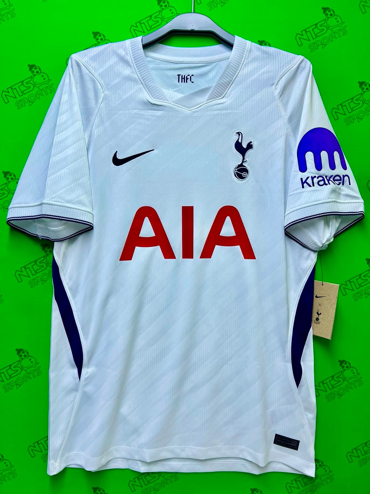 TOTTENHAM HOTSPUR 2026/27 Home Short Sleeve Jersey With Printing Will Patch