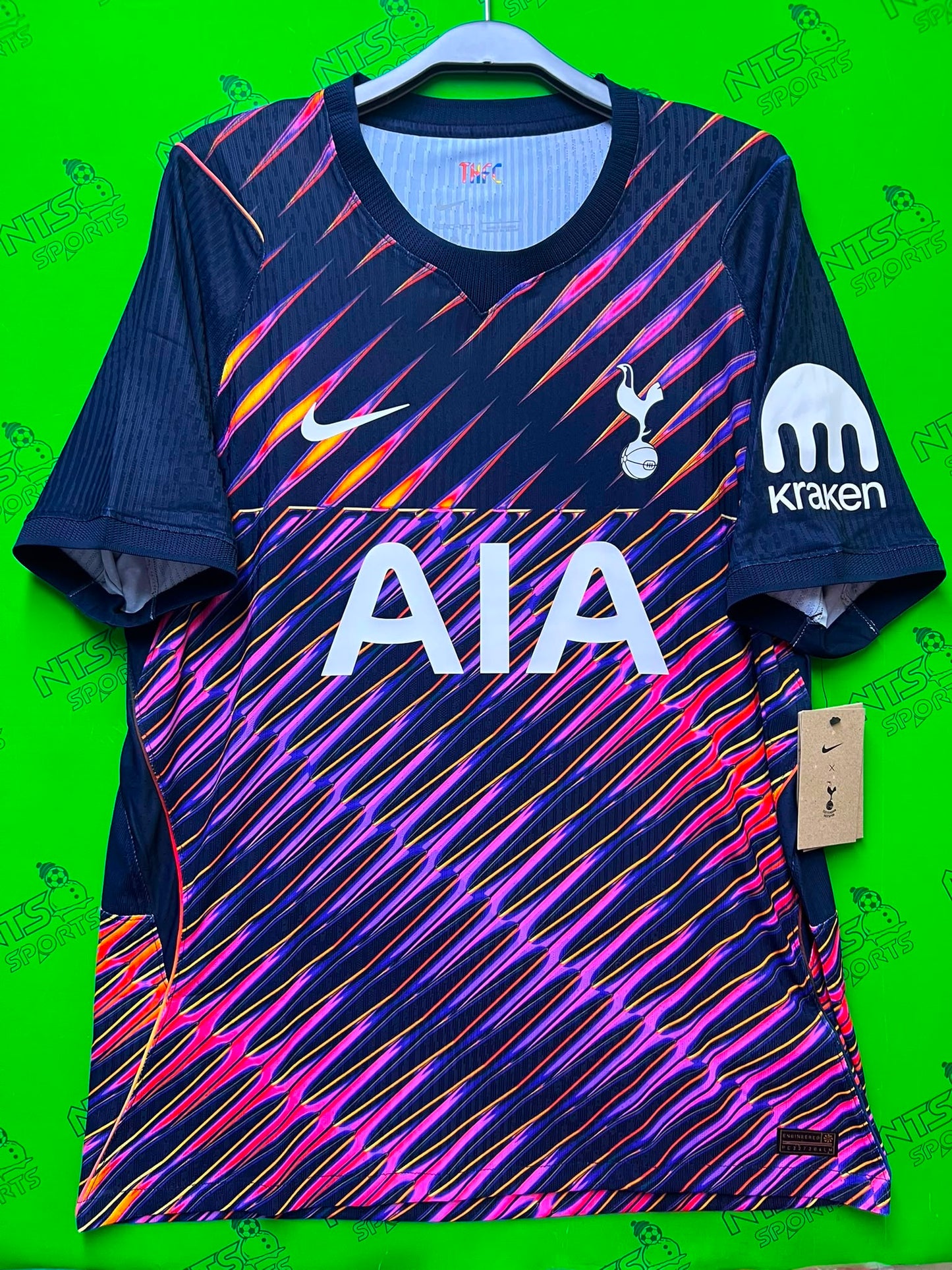 TOTTENHAM HOTSPUR 2026/27 Away Authentic Short Sleeve Jersey With Printing Will Patch
