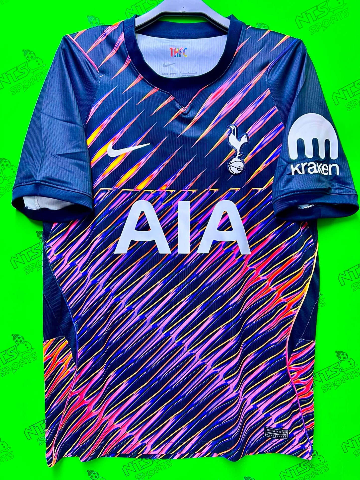TOTTENHAM HOTSPUR 2026/27 Away Short Sleeve Jersey With Printing Will Patch