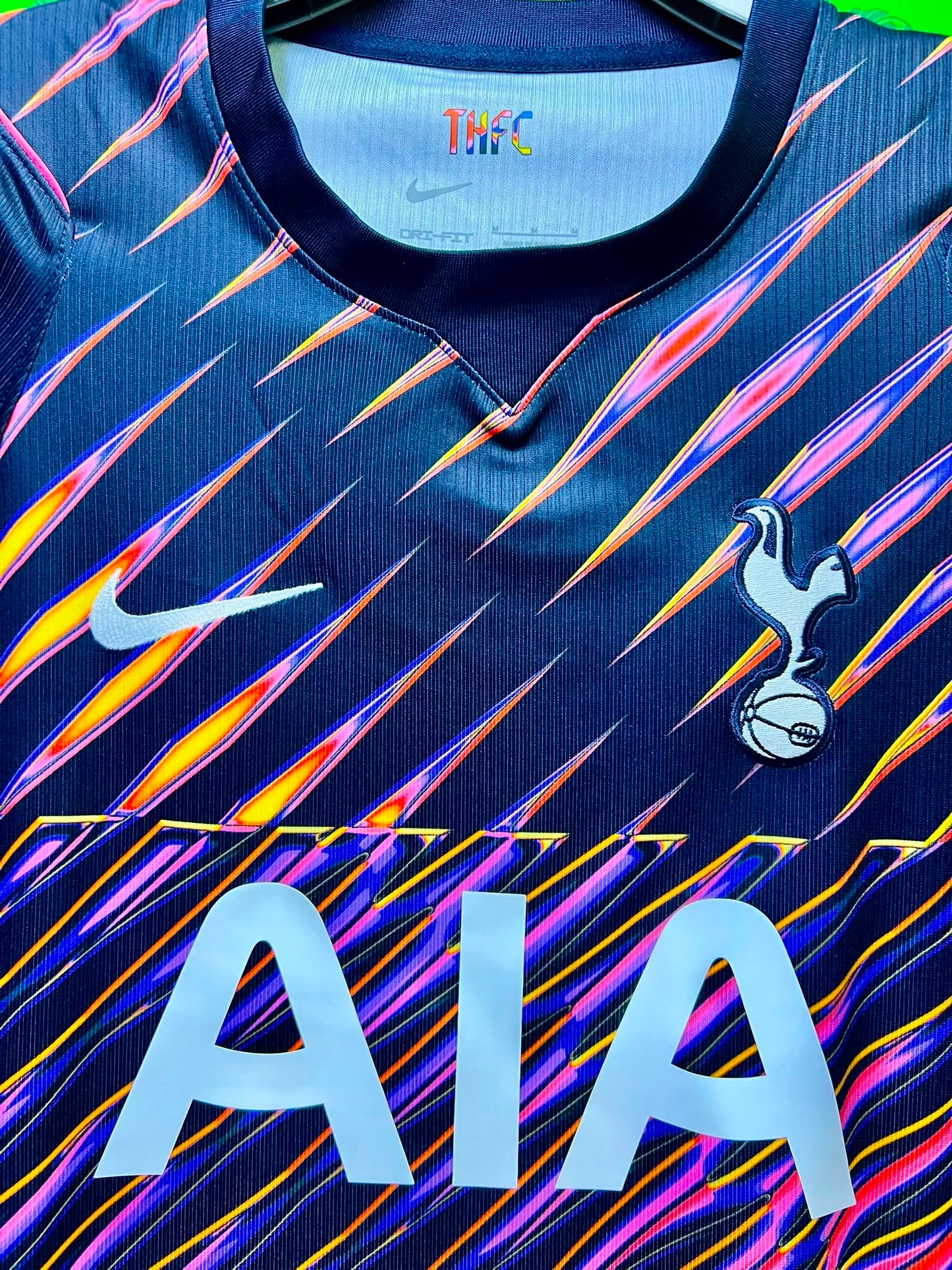 TOTTENHAM HOTSPUR 2026/27 Away Short Sleeve Jersey With Printing Will Patch