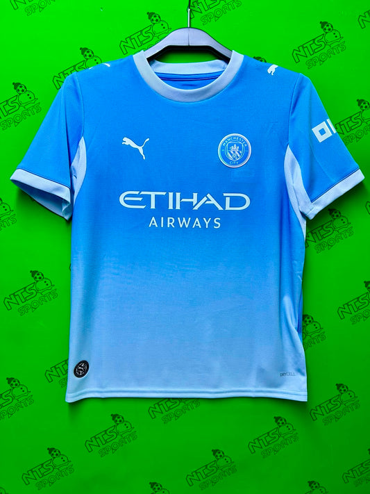 MANCHESTER CITY 曼城 2026/27 主場童裝短袖球衣