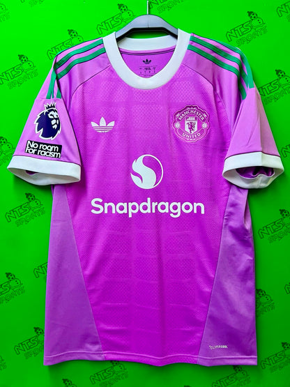 MANCHESTER UNITED 曼聯 2026/27 作客龍門球迷版球衣連印字連章