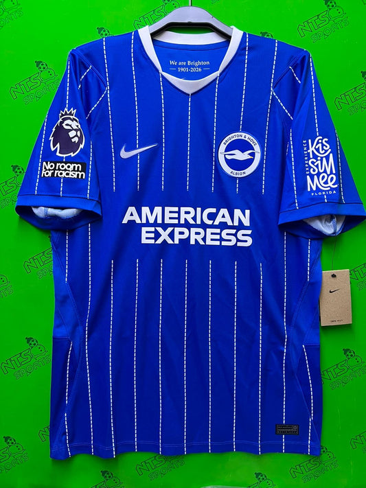 BRIGHTON 白禮頓 2026/27 主場球迷版球衣連英超印字及英超章