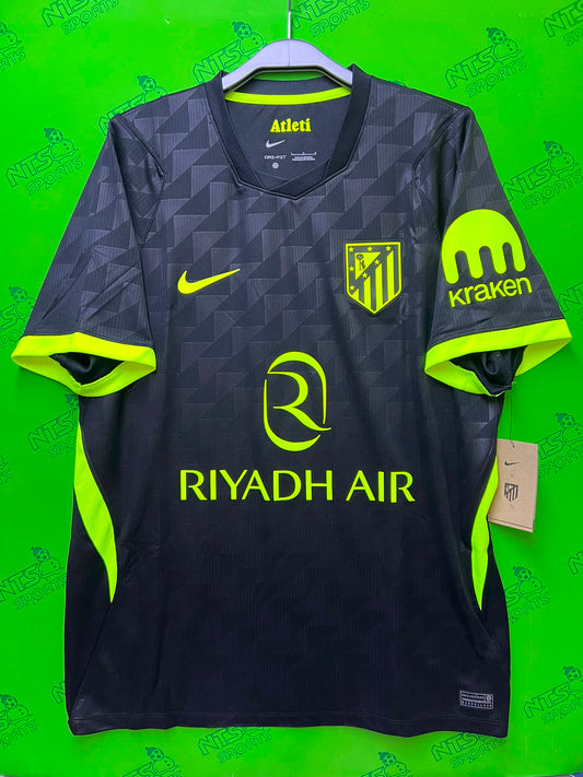 ATLÉTICO DE MADRID 馬德里體育會 2026/27 作客球迷版男裝短袖球衣連印字